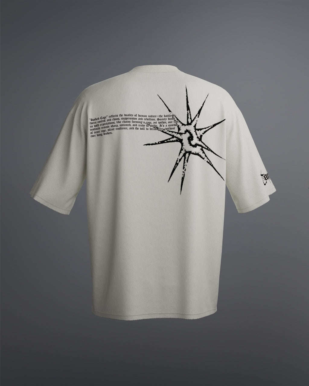 Spiked Cage Tee [OFF-WHITE]