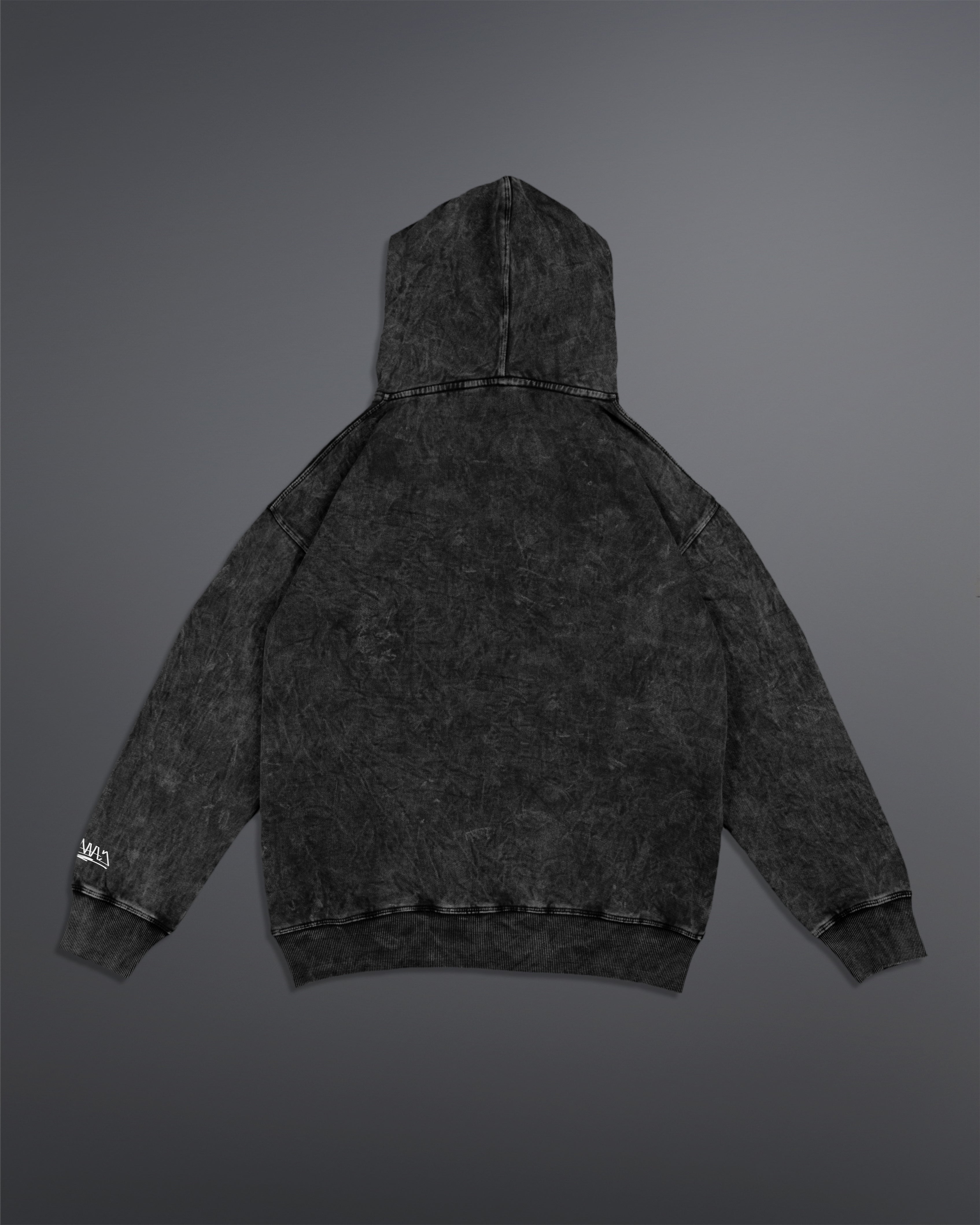 Acid washed hoodie [SILENT-ASH COLORWAY]