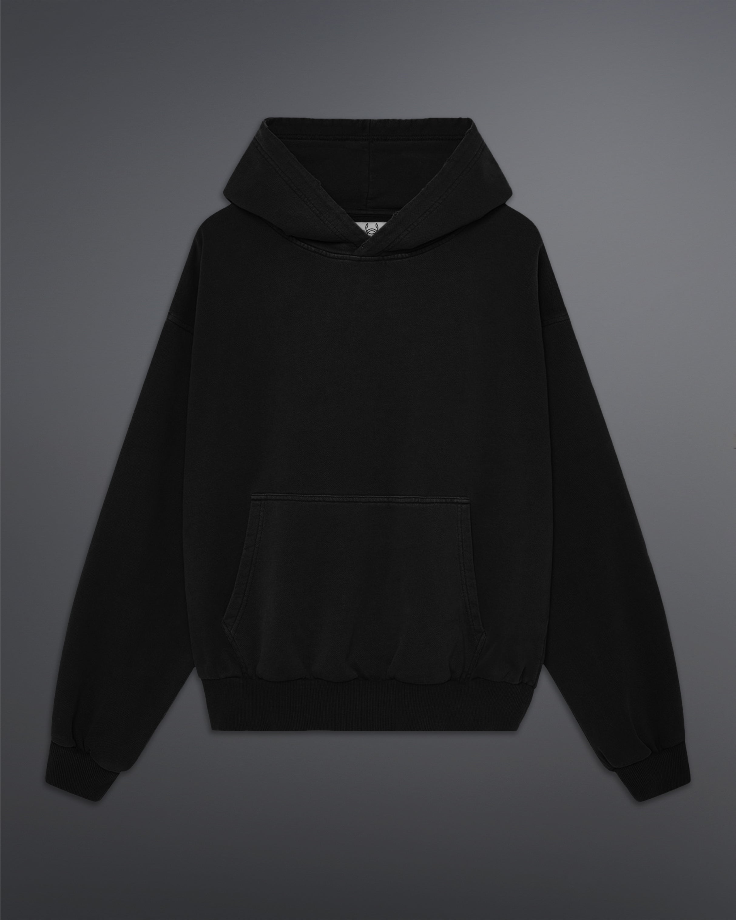 Black Oversized Hoodie
