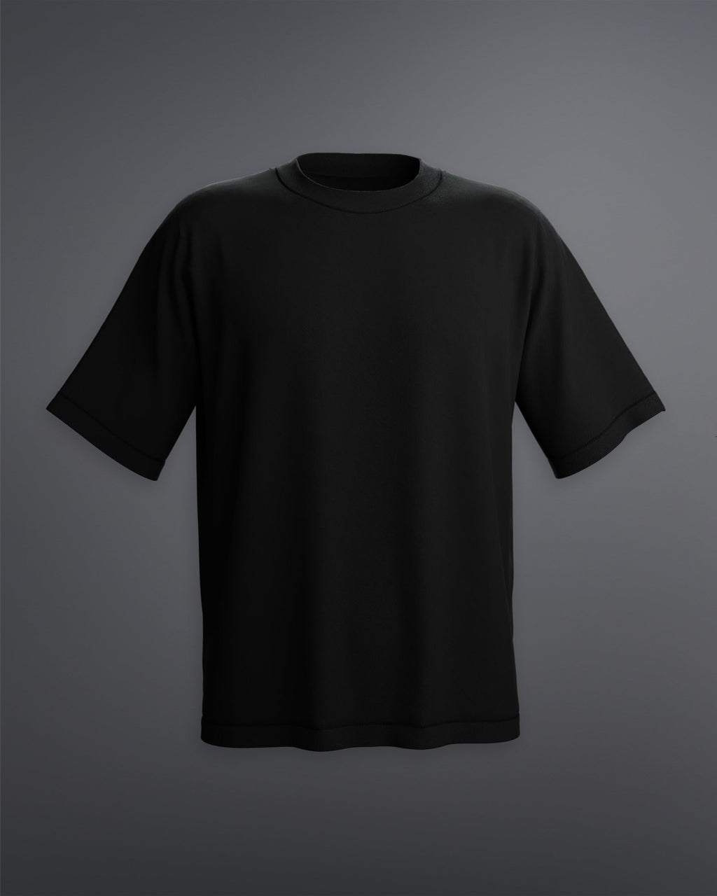 Black Oversized Tee