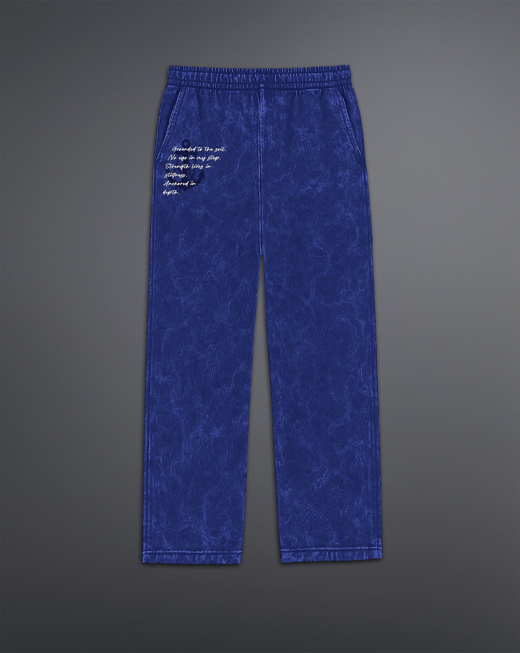 Depth-Bound Sweatpants [ACID WASHED-COSMIC BLU]