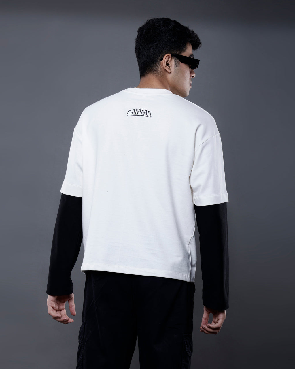Dual-Fabric Full Sleeve T-shirt [ECLIPSE COLORWAY]