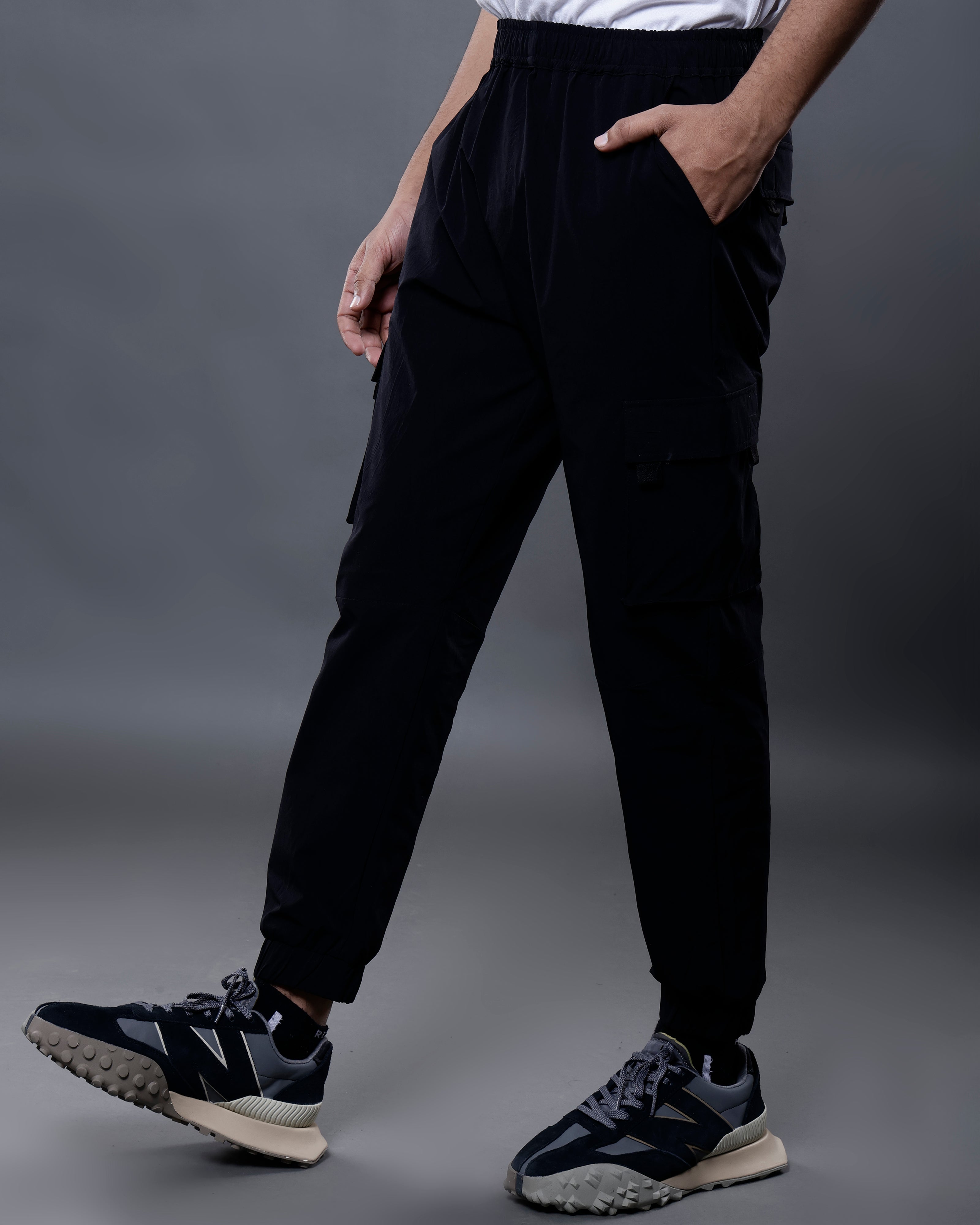 Cargo Joggers [Black]