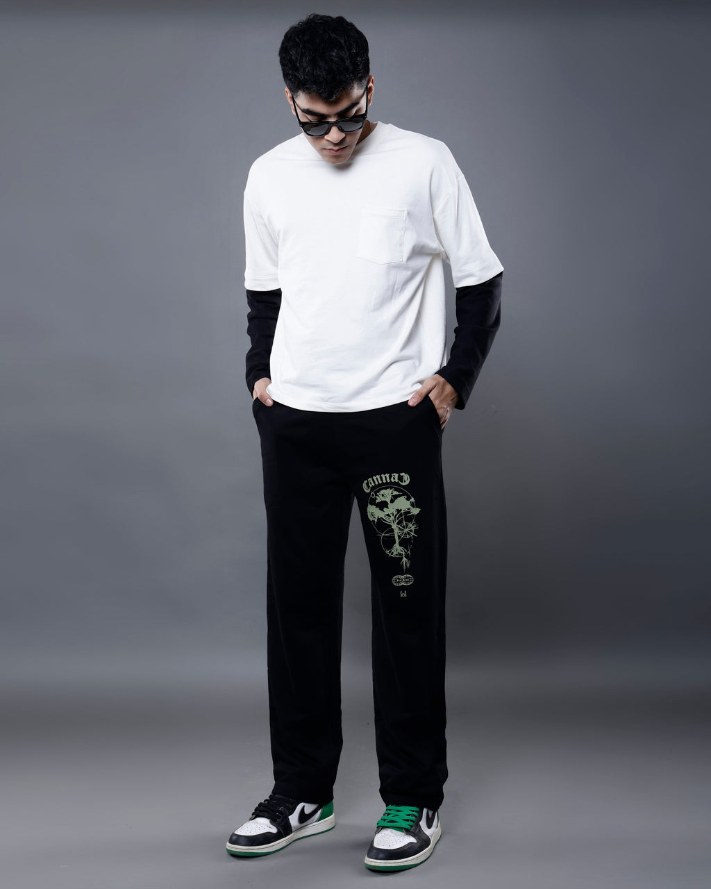 Forest-Flow Terry Sweatpants