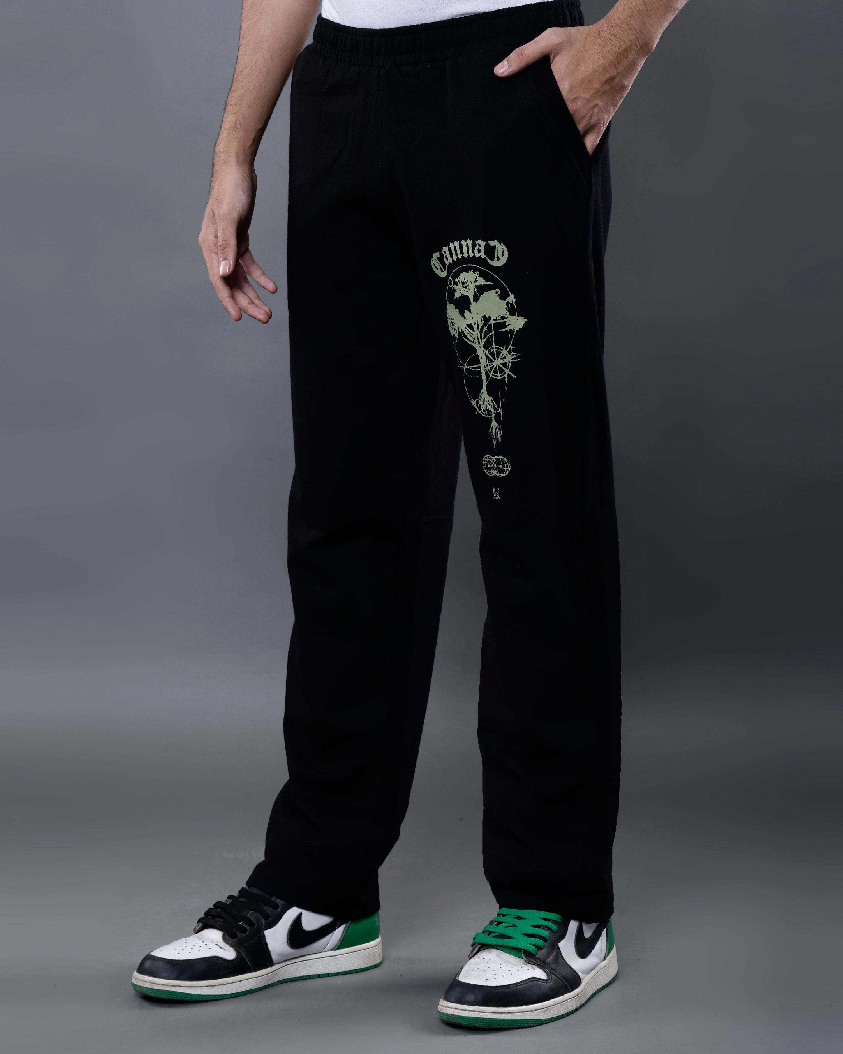 Forest-Flow Terry Sweatpants