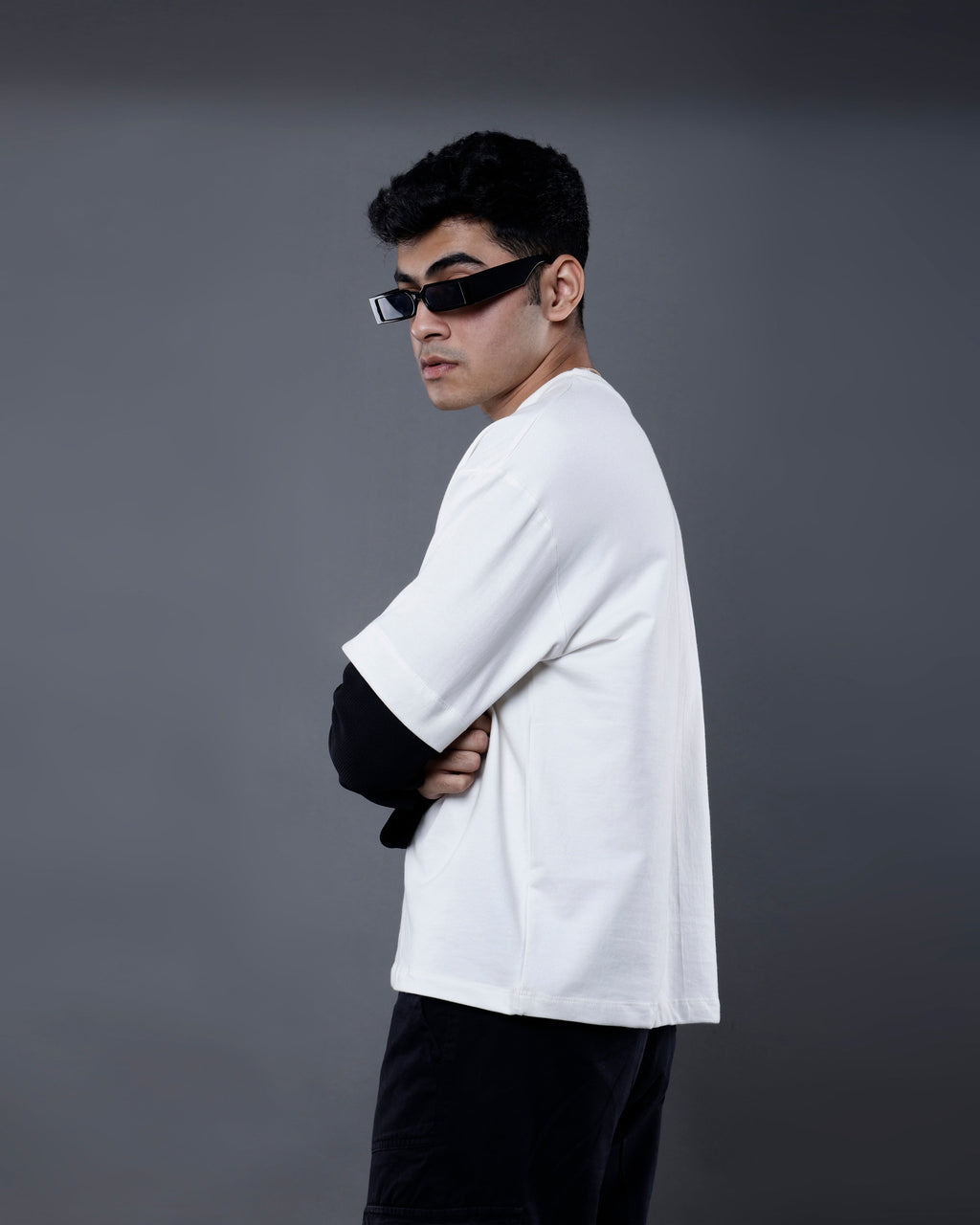Dual-Fabric Full Sleeve T-shirt [ECLIPSE COLORWAY]