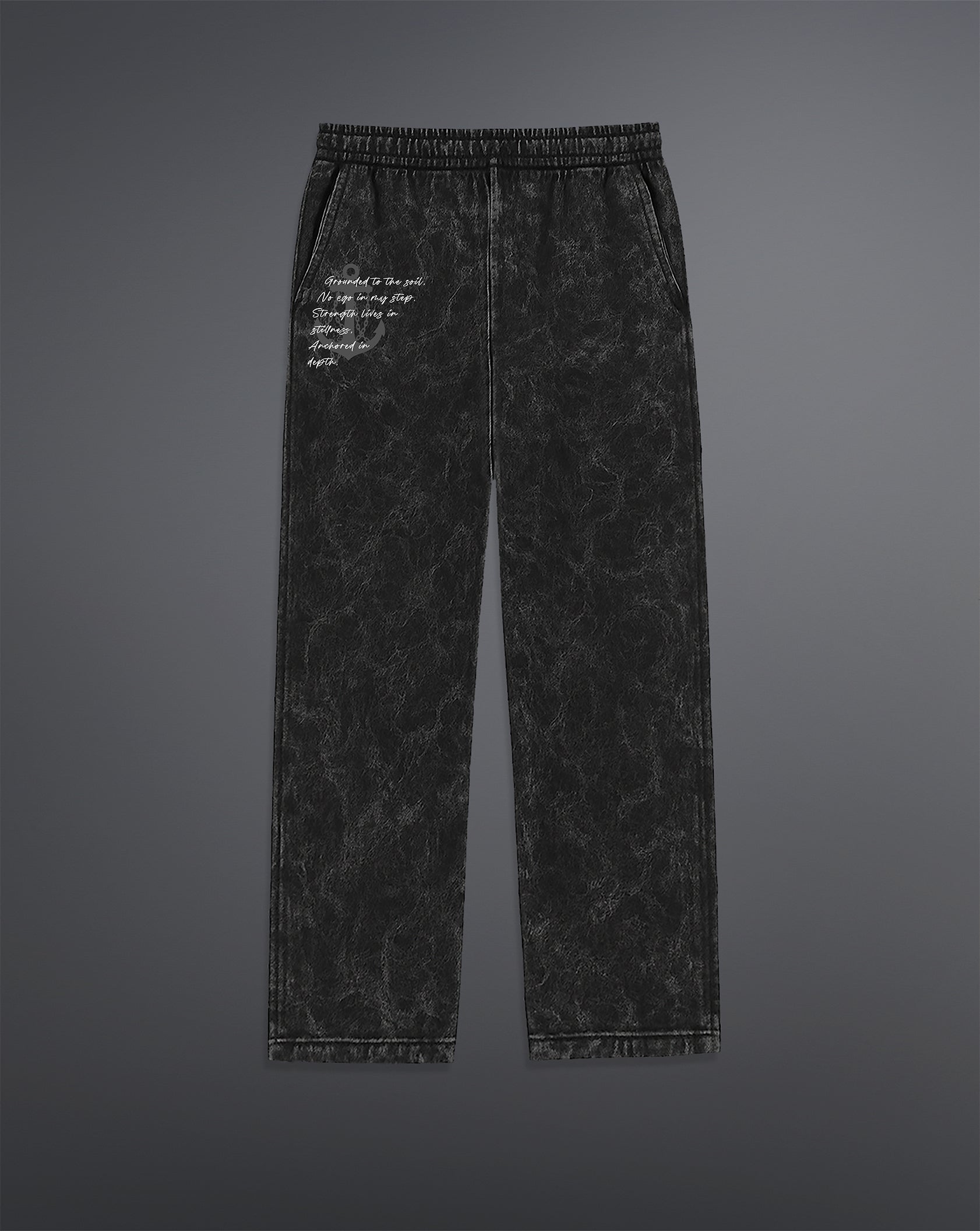 Depth-Bound Sweatpants [ACID WASHED-SILENT ASH]
