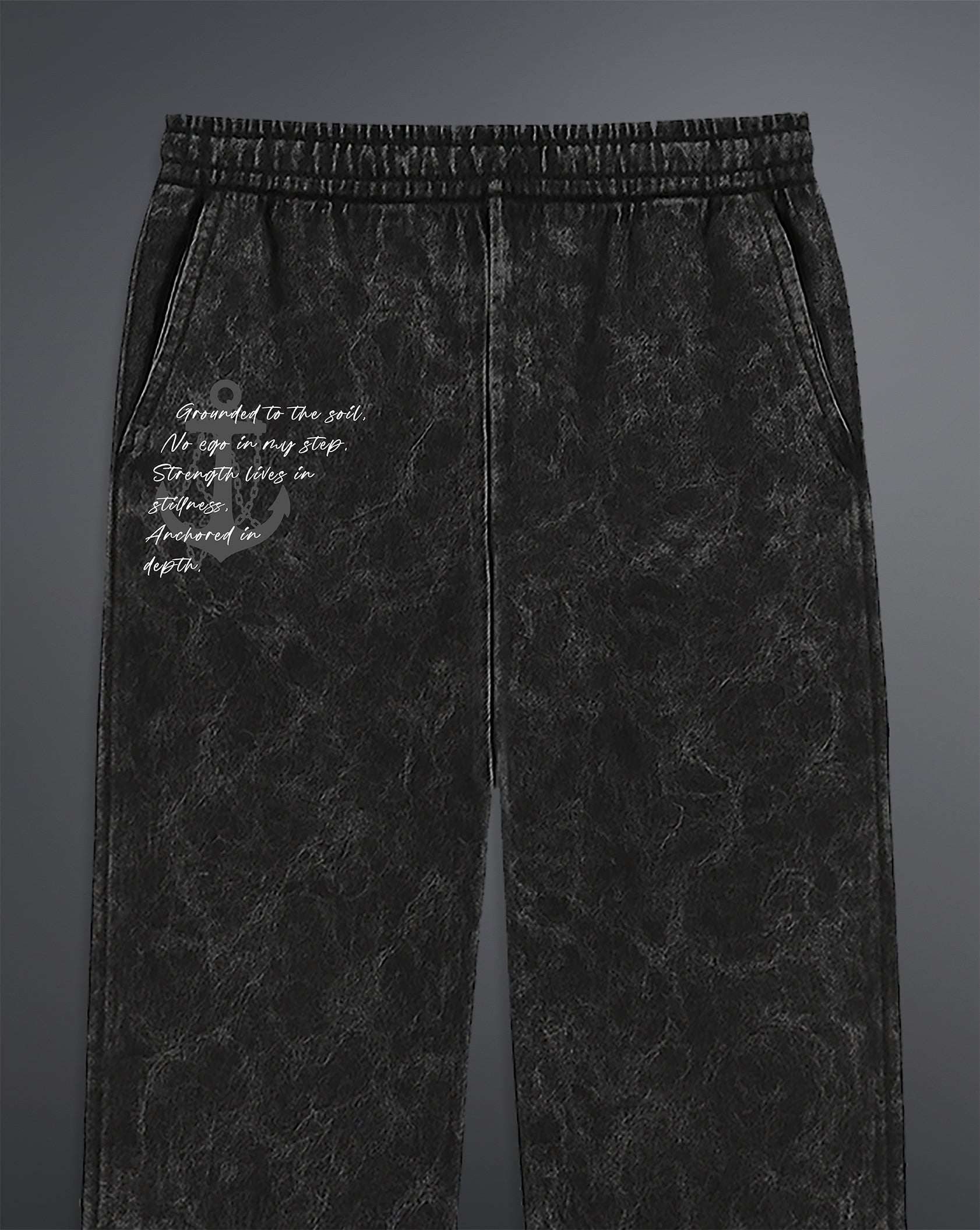 Depth-Bound Sweatpants [ACID WASHED-SILENT ASH]