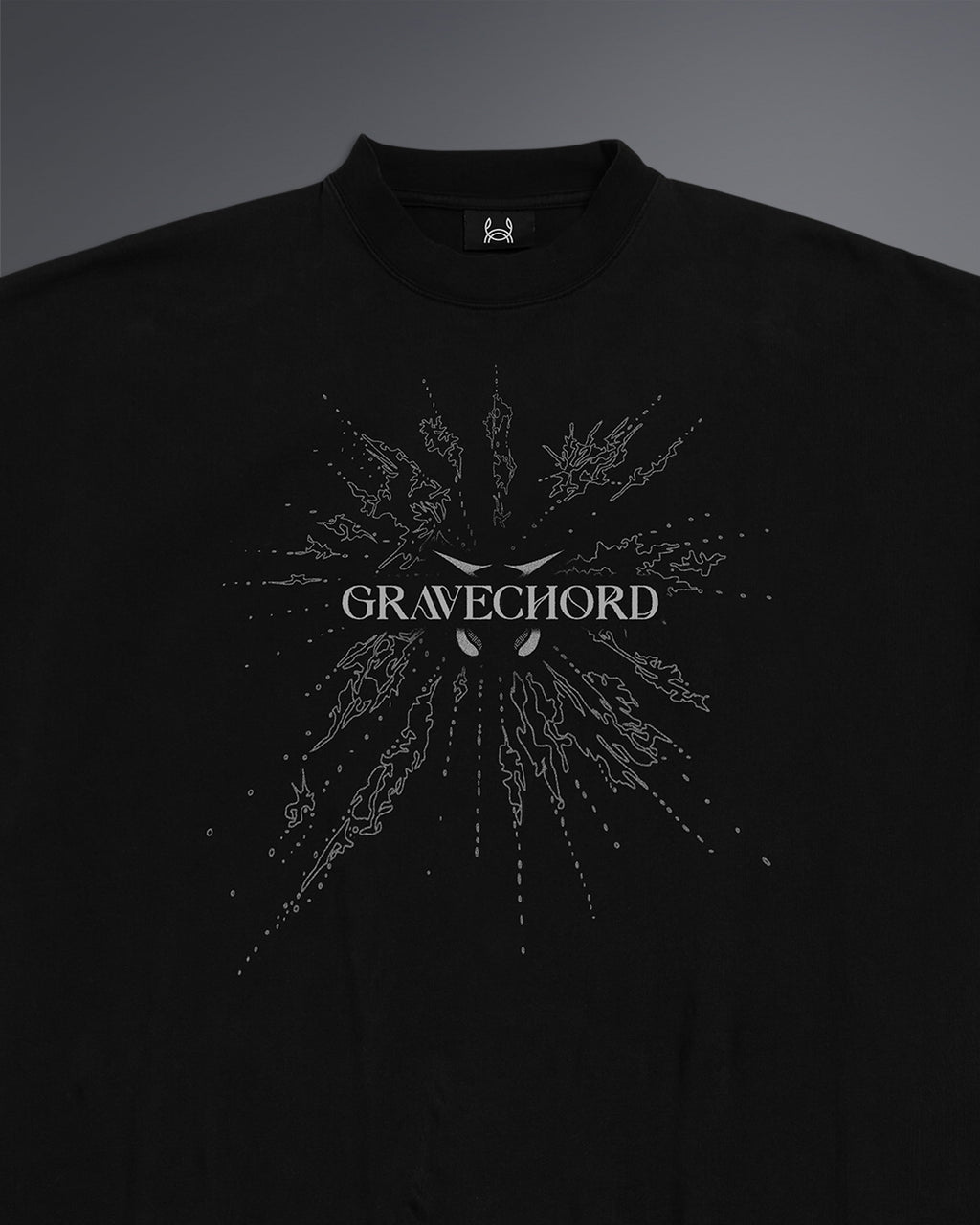 GRAVECHORD Oversized Tee [BLACK]