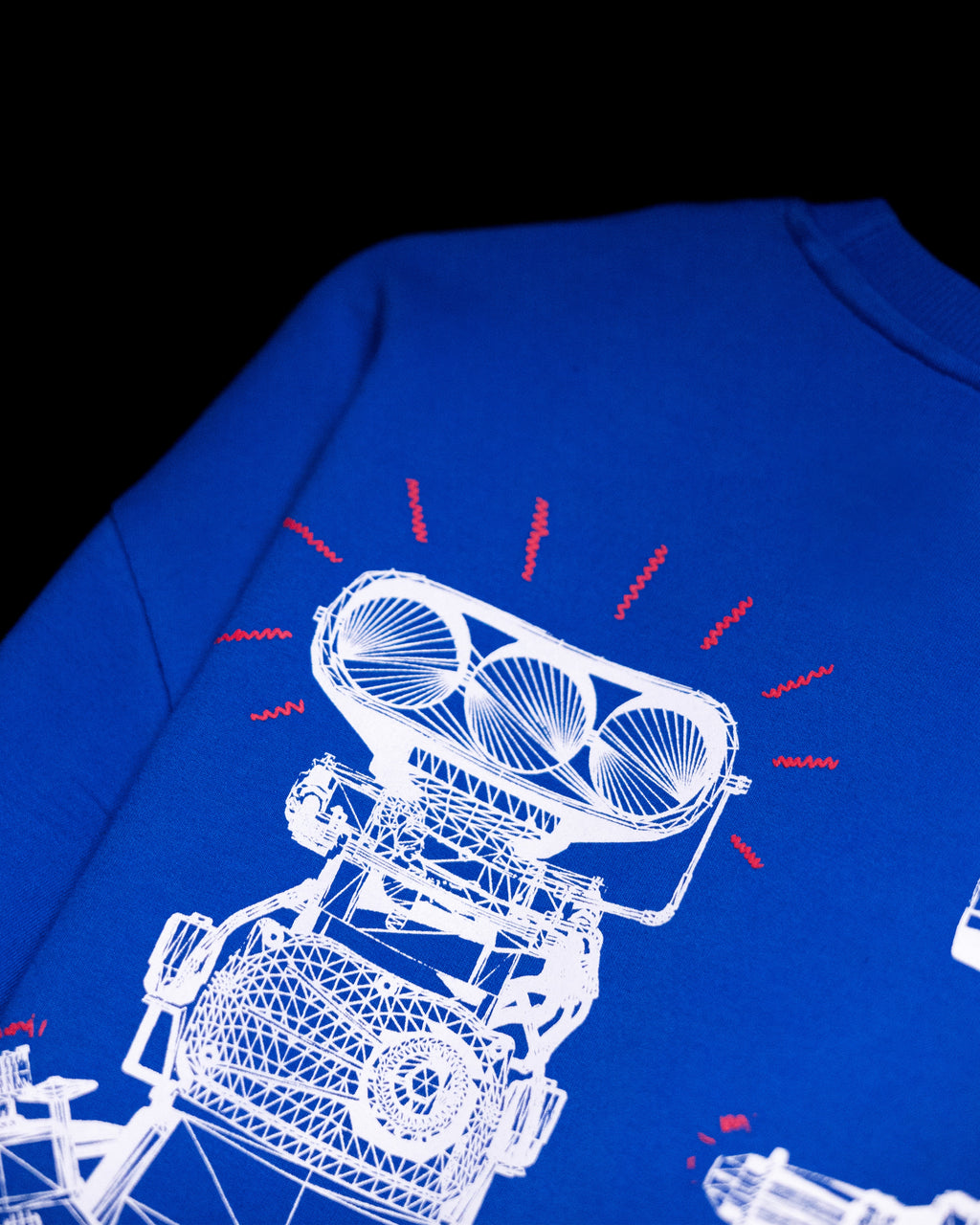 ENGINE EXTINCTION OVERSIZED TEE [BLUE]