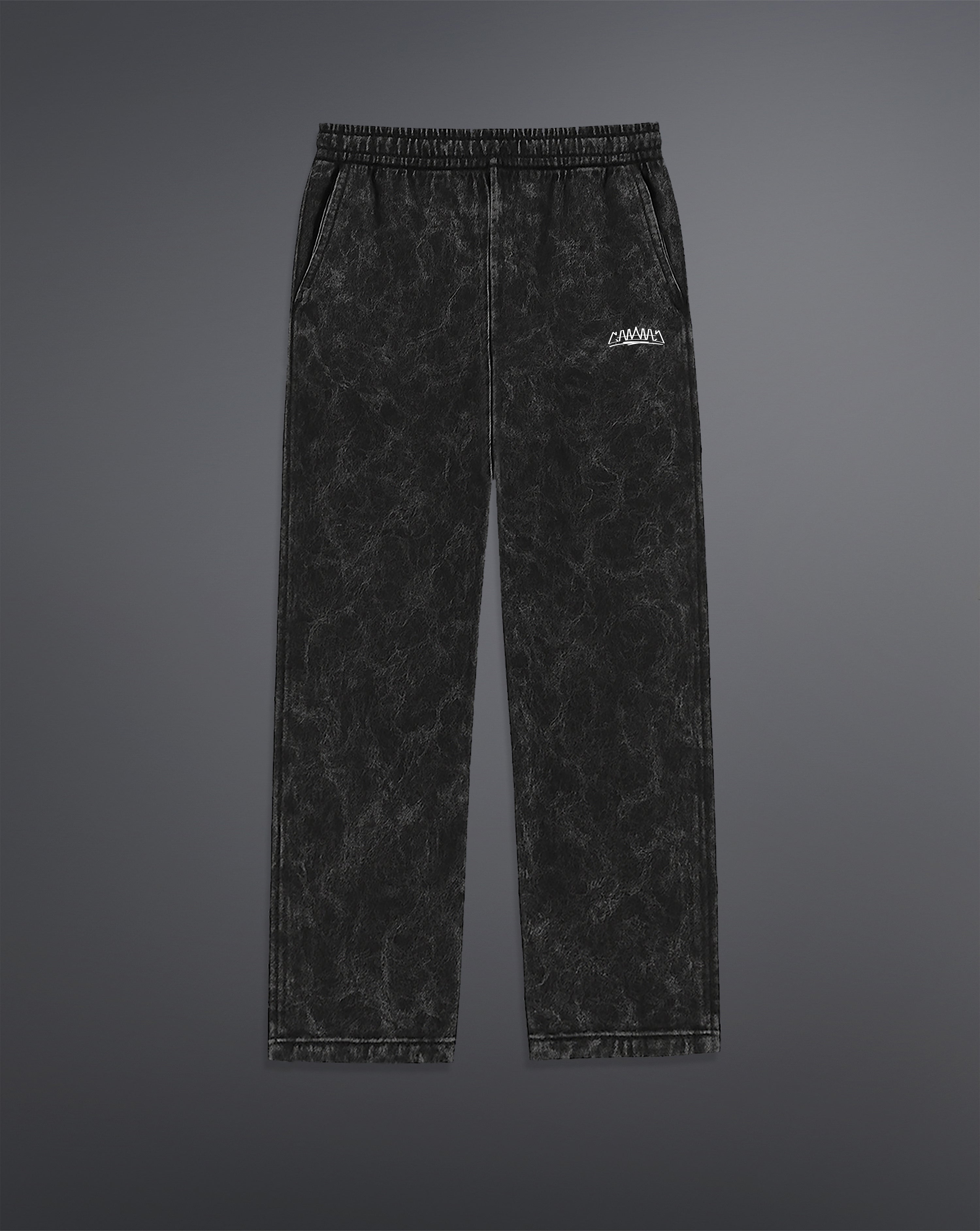 Core Acid-Washed Sweatpants [SILENT ASH]