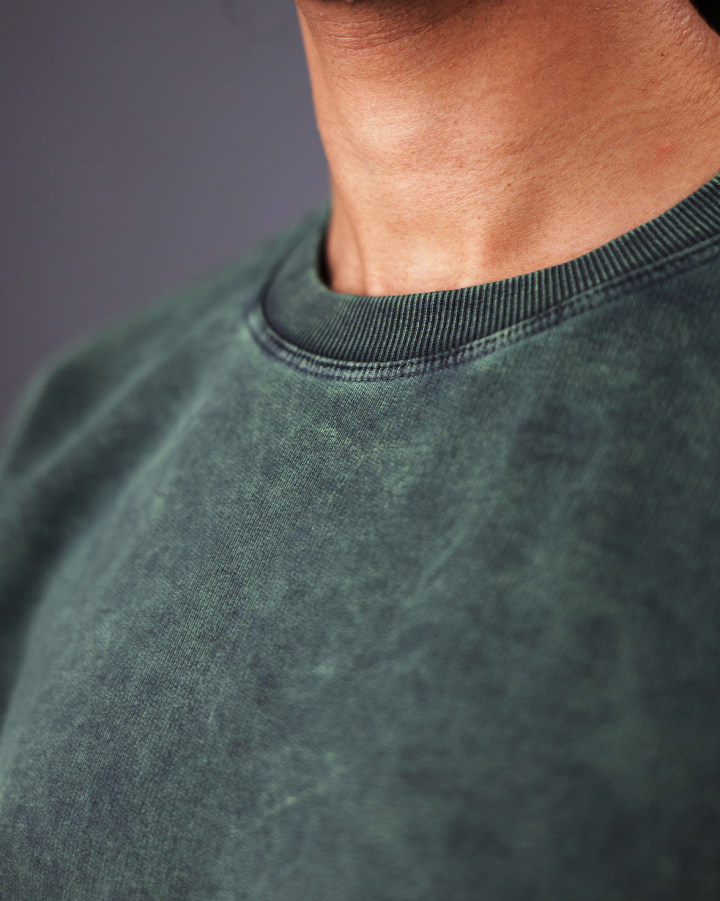 Acid Wash Oversized Tee [TOXIC MOSS COLORWAY]