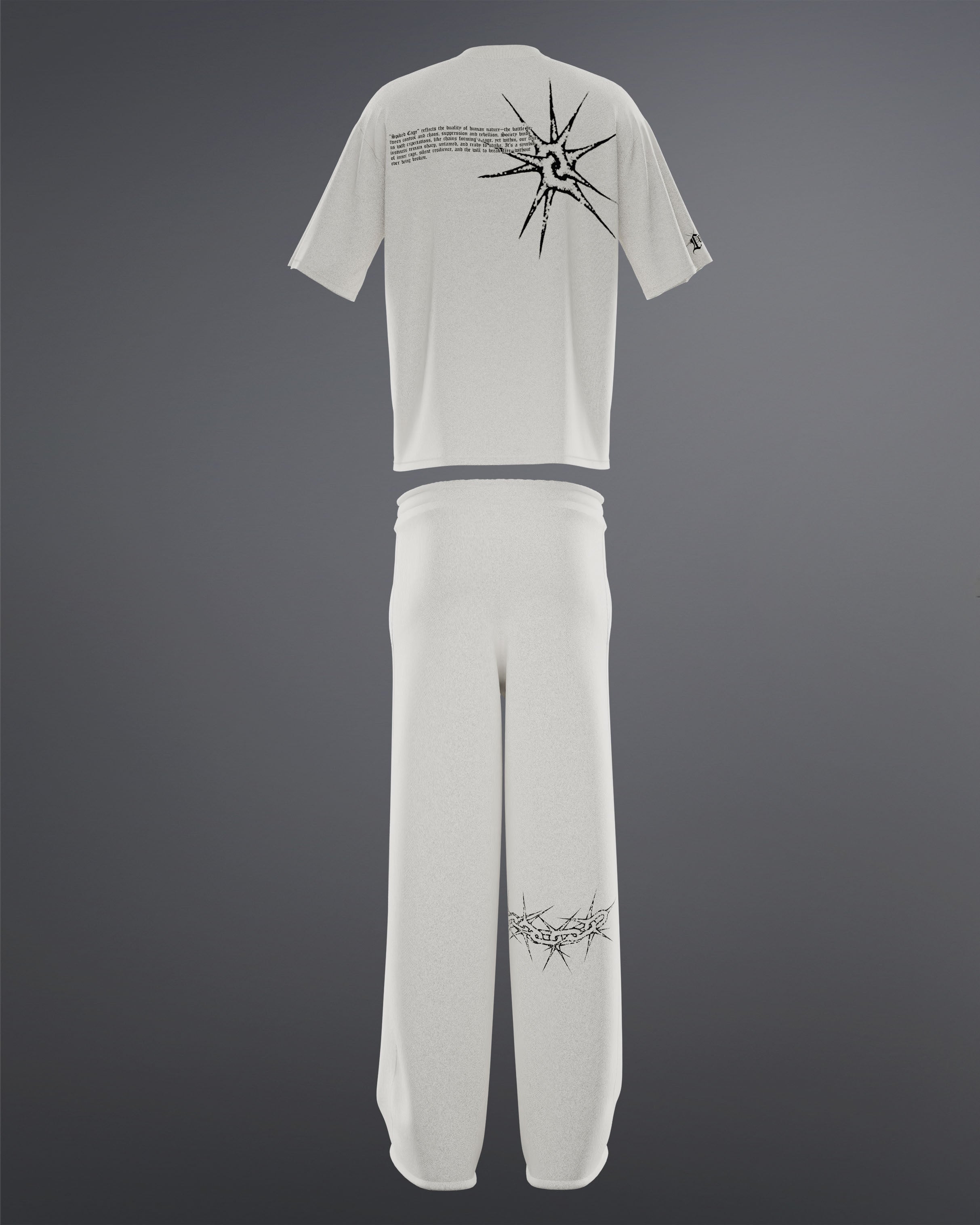 Spiked Cage Set [OFF-WHITE]